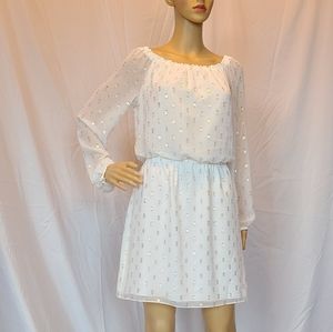 White House Black Market White Dress